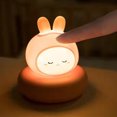 thumbnail image 4 of Baby Bunny Night Lamp, Versatile Soft Light DC5V  Nursery Light Tap Control  for Bedroom, 4 of 7