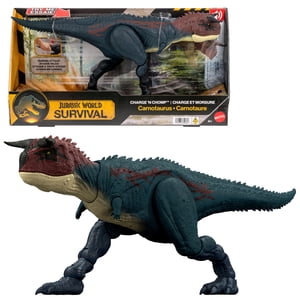Jurassic World Charger N Carnotaurus Courant Roaring Dinosaur Action Figure, Jeu numérique