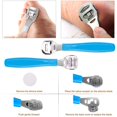 thumbnail image 3 of Foot File Set, Feet Rasp Files, Foot Files For Callus Remover, Pedicure Tool Set, Stainless Steel Foot Rasp Foot File For Pedicure And Foot Care, Professional Pedicure Tool, 3 of 6