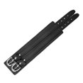 thumbnail image 4 of Baohd Multi-color Double Tour PU Leather Wide Bracelet Cuff Men Accessory Black 1Set, 4 of 6