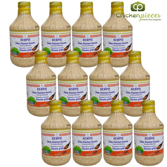Kewpie Vinaigrette et Marinade Crémeuse au Sésame Profondément Rôti 887 Ml/30 FL OZ