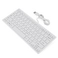 thumbnail image 2 of Compact Keyboard, 78 Keys Wired Keyboard Wired Keyboard Usb Keyboard Mini Keyboard Wired Thin Keyboard Replacement for Desktop Computer Laptop PC, 2 of 7