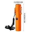 thumbnail image 3 of Multi Functional Magnetic Suction Waterproof Tactical Flashlight Bright Led Handheld Light With Magnetic Base Orange Aluminum Alloy Flashlight Orange, 3 of 5