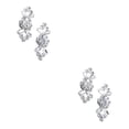 thumbnail image 1 of mmirethe 2 Pcs Pinces à Chaussures de Mariage Bijoux Robe de Fête pour Mariée Accessoires Chapeau Type B 2Ensemble, 1 of 6