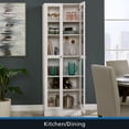 thumbnail image 3 of Mainstays Glass Bookcase, 3 of 9