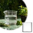 thumbnail image 1 of BKRE Double Spouts Cups Shot Glasses Milk Cup With Handle Clear Glass For Machine, 1 of 7