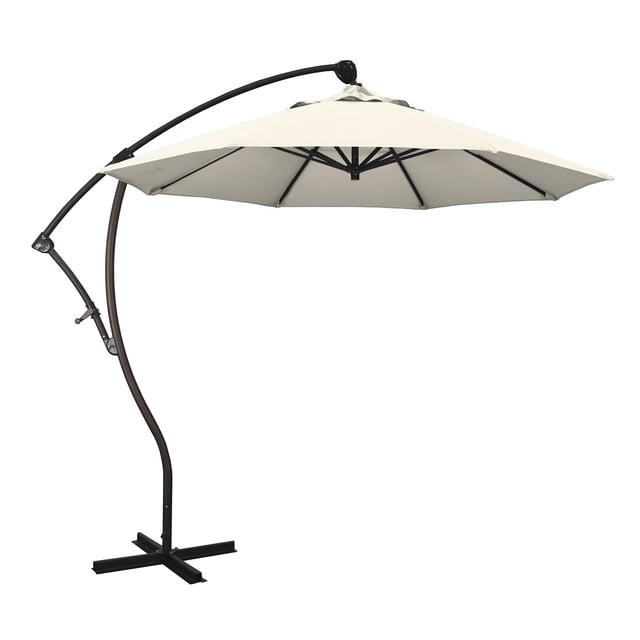 California Umbrella Parasol Déporté de 9 Pieds en Toile