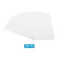 thumbnail image 3 of Unique Bargains 3.5' x 2' Blank Paper Business Cards, 90 Pack Small Index Flash Cards Words Message Note Card, White, 3 of 7