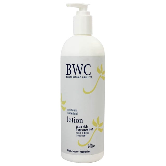 Beauty Without Cruelty - Lotion Traitement pour les Mains et le Corps Extra Riche Sans Parfum - 16 fl oz