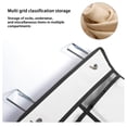 thumbnail image 2 of Hanging Closet Organizers and Storage Over the Door Shoe Rack for Door with 12 Large Mesh Pockets Fitted Hanging Shoe Organizer Sturdy Closet Door Shoe Storage Holder, 2 of 7