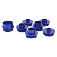 thumbnail image 1 of Ensemble de Guides de Gabarit de Routeur, Alliage d'Aluminium Haute Résistance Bleu Facile à Utiliser 10 Pcs Guides de Gabarit de Routeur pour Industriel, 1 of 8