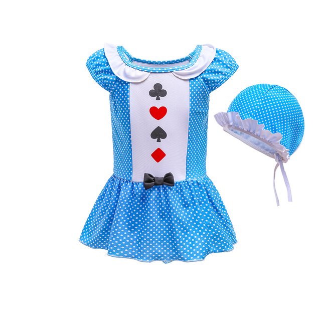 Maillot de Bain une Pièce Mignon pour Filles 2-8 Ans