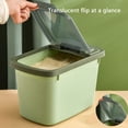 thumbnail image 4 of Matoen Large Airtight Rice Container, Food Storage Cereal Container, Pet Dog Food Container With Measuring Cup, Flour Grain Container For Household, 4 of 6