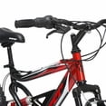 thumbnail image 2 of Hyper Bicycles 24” Shocker Mountain Bike, Youth Ages 13+, Red, 2 of 9