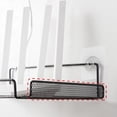 thumbnail image 4 of EGNMCR Punch Free Storage Rack Home Wall Mounted Router Storage Rack Home TV Set Top Box Storage Rack Router Storage Rack With Two Nonmarking Hooks Metal Storage Rack, 4 of 7