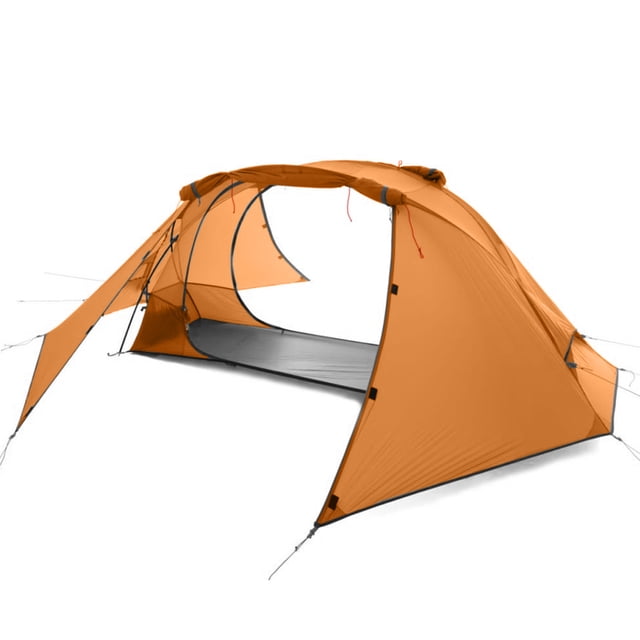 Tente pour 1 Personne, Tente de Randonnée Légère à Double Couche, Peut Être Utilisée avec une Plateforme de Couchage Surélevée, Lit de Camp pour 4 Saisons