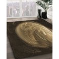 thumbnail image 3 of Ahgly Company Machine Washable Indoor Rectangle Transitional Light Brown Area Rugs, 2' x 4', 3 of 7