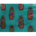thumbnail image 4 of oneOone Georgette Viscose Fabric Leaves|Floral & Paisley Block Printed Craft Fabric BTY 42 Inch Wide, 4 of 4