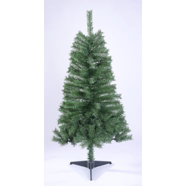 Sapin de Noël non éclairé, de 4 pieds de haut, Destin Holiday Time – Vert