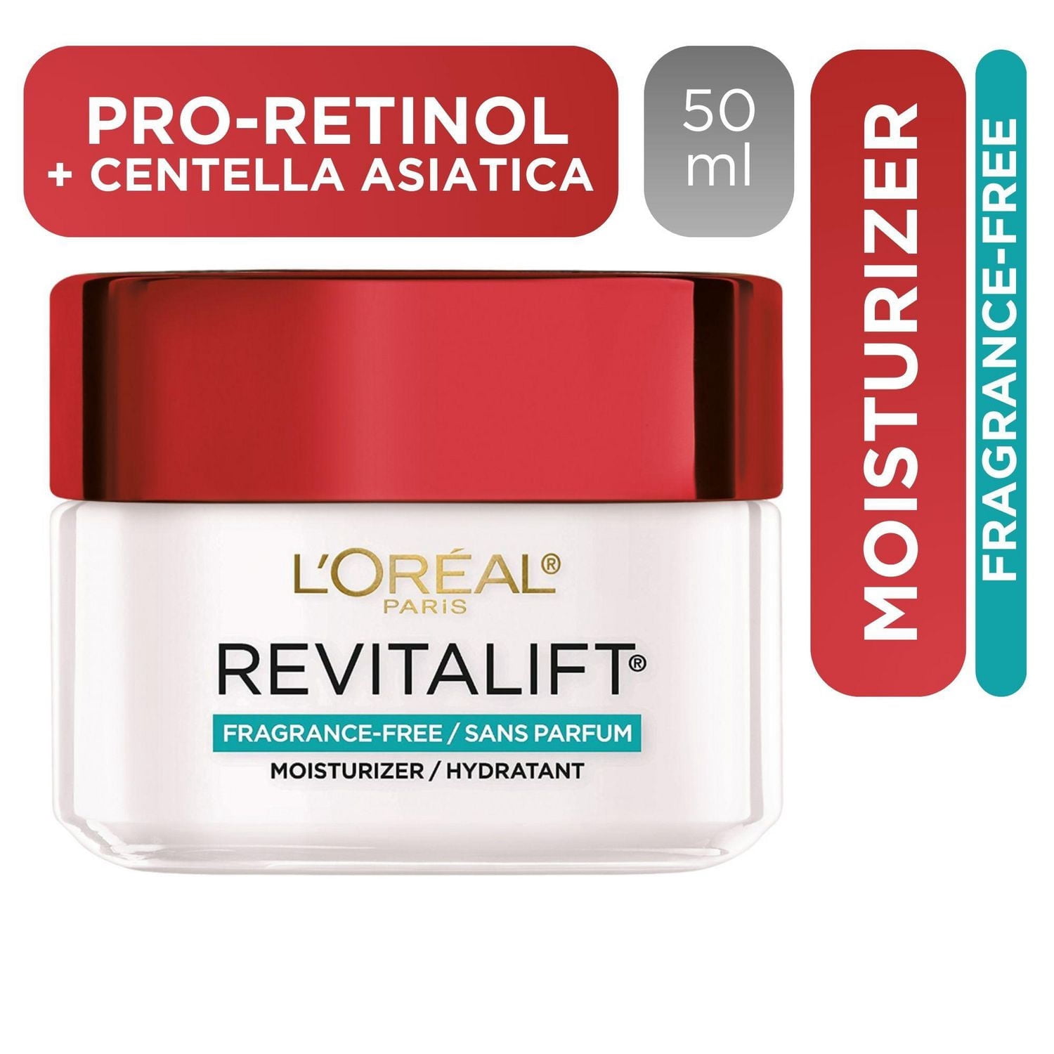 L'Oréal Paris Fragrance-Free Cream, Pro-Retinol