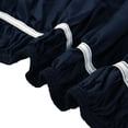 thumbnail image 4 of REGALWOVEN Bed Skirt Polyester Elastic Wrap Around Dust Ruffle, Queen Navy Blue, 4 of 10