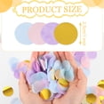 thumbnail image 4 of relayinert Mélange de Couleurs Mariage avec des Bouts de Papier Ronds Dispersés, 4 of 9