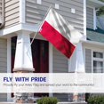 thumbnail image 2 of ANLEY Fly Breeze Drapeau de la Pologne 3 X 5 Pieds - Drapeaux de la République de Pologne en Polyester, 2 of 5