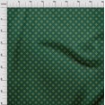 thumbnail image 4 of oneOone Rayon Dark Green Fabric Asian Floral Sewing Craft Projects Fabric Prints By Yard 56 Inch Wide, 4 of 4