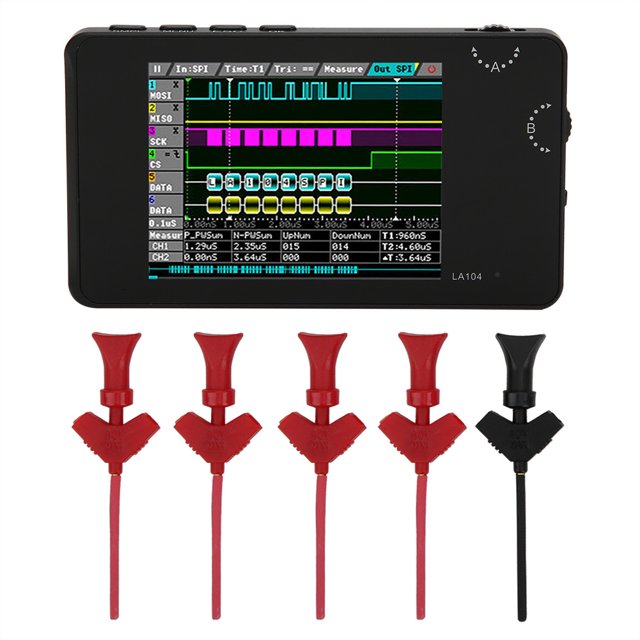 Analyseur Logique, Mini Analyseur Logique Portable pour l'Électronique Automobile pour l'Alimentation Électrique pour les Communications pour les Ordinateurs