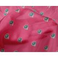 thumbnail image 4 of oneOone Silk Tabby Fabric Floral Block Fabric Prints By Yard 42 Inch Wide, 4 of 4