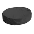 thumbnail image 2 of Lipstore Round Swimming Pool Cover Foldable Protective Shelter for Outdoor Home Beach Black, 2 of 8