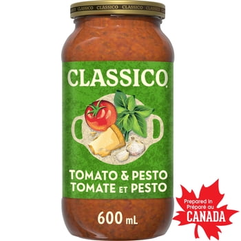 Classico Tomato & Pesto Pasta Sauce, 600 mL Jar
