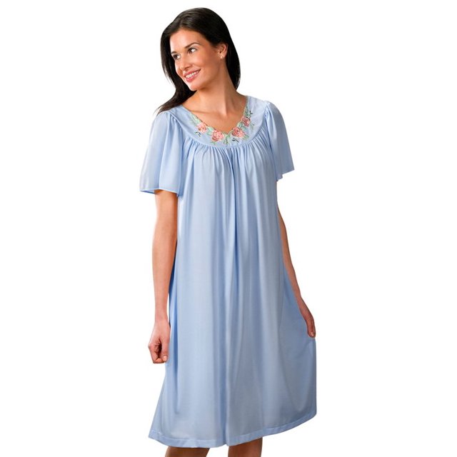 Velrose Lingerie Shadowline Short Flutter Sleeve Nightgown 36280/36280X