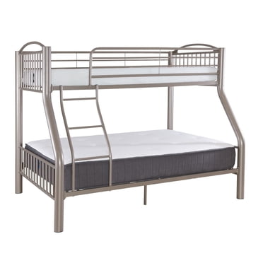 Clarence Twin over Full Bunkbed, Pewter