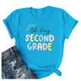 thumbnail image 1 of TSADFHJI Hauts Pailletés Femmes Fête Mode Décontractée Imprimé Col Rond Manches Courtes Chandail T-Shirt S Bleu Ciel, 1 of 4