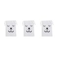 thumbnail image 4 of QualitChoice Portable Cotton Linen Drawstring Closure Bag Bedroom Large Capacity Pouch Sundries Luggage Cargo Laundry Organizer Type 3 3PCS, 4 of 6