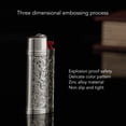 thumbnail image 3 of Lighter Case Cover Vintage Floral Stamped Zinc Alloy Shell for Lighter Protection, 3 of 7