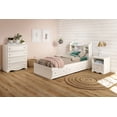 thumbnail image 2 of South Shore Savannah 1-Drawer Nightstand - End Table with Storage for Child, in Pure White, 2 of 8