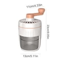 thumbnail image 3 of Machine Manuelle Rotative de Broyage et de Rasage de Glace pour Barbotines Domestiques et Commerciales et Boissons d'Été, 3 of 8