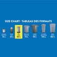 thumbnail image 2 of Great Value Sacs à Ordures de Cuisine Hauts, 45L, 60sacs, 2 of 4