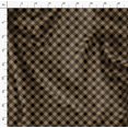 thumbnail image 4 of Soimoi Brown Modal Satin Fabric Diagonal Check Decor Fabric Printed Yard 42 Inch Wide, 4 of 5