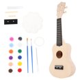 thumbnail image 1 of SHISUYAN 21 Inch Ukulele DIY Kit Fun And Simple Hawaii Guitar Handmade Kit, 1 of 8
