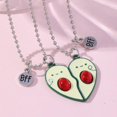 thumbnail image 3 of LOVEVER  2Pcs Delicate Best Friend Necklace Set Friendship Neck Jewelry Gift for Women, 3 of 11