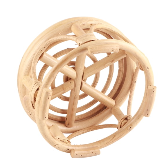 Handmade Rattan Indoor Plant Stand Plant Stand Round Form Plant Rack for Home Garden Yard Plant Stand Indoor Stand