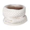 thumbnail image 1 of Unisex Warm Knit Neck Circle Scarf Chunky Thick Circle Loop Scarf (White), 1 of 4