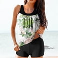 thumbnail image 2 of Birdeem Ensembles de Bikinis pour Femmes Dames Mode Multicolore Rétro Imprimé Fleur Feuille Maillots de Bain Bretelles Femmes Maillot de Bain Deux Pièces, 2 of 12