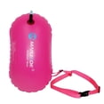 thumbnail image 1 of Bouée de Natation Remorquage Flotteur Dispositif Gonflé Ouvert mers Triathlètes Rouge Rose, 1 of 8