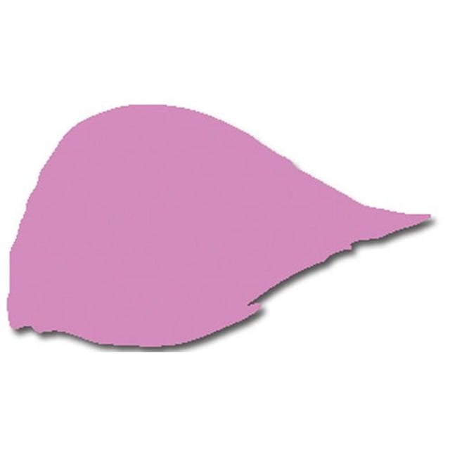 Folkart Shiny Acrylic Paint Violet Pansy swatch showing a smooth, glossy violet pansy color with a bright, shiny finish on a white background, emphasizing its vibrant acrylic paint formula ideal for arts and crafts projects.