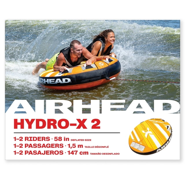 Airhead Hydro X2 Two Person Inflatable Towable