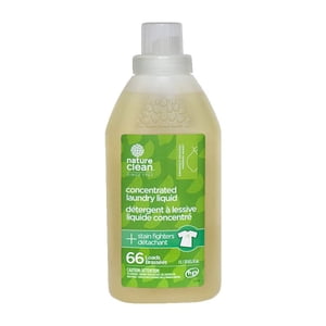 Nature Clean 99% Natural Concentrated Laundry Liquid Lemon Verbena 1L 66 Loads